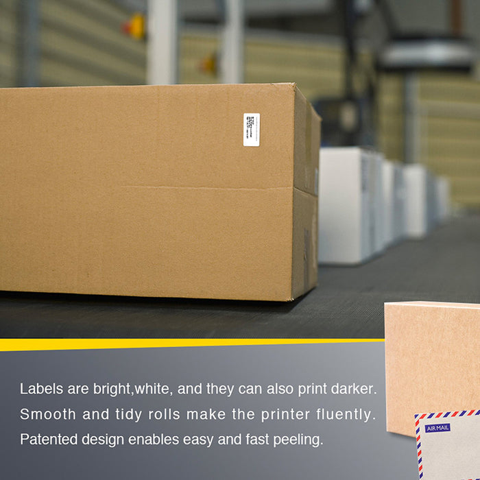 Zebra 1" x 0.5" Direct Thermal Labels 1" Core Small Labels