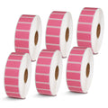 1" x 0.5" Pink Direct Thermal Labels