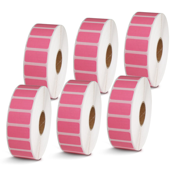 1" x 0.5" Pink Direct Thermal Labels