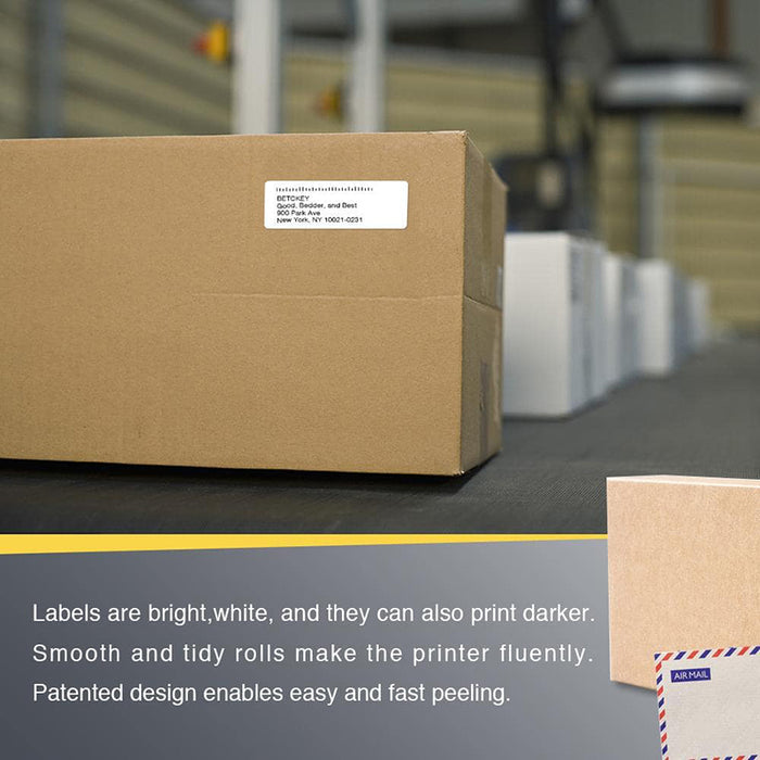 Zebra 1" x 3" Direct Thermal Labels Barcode & Address Labels