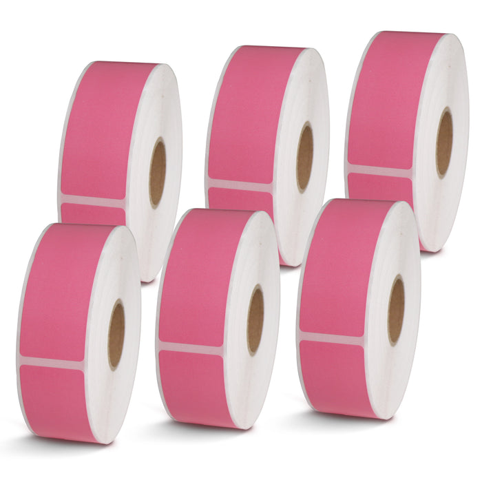 1" x 3" Pink Direct Thermal Labels