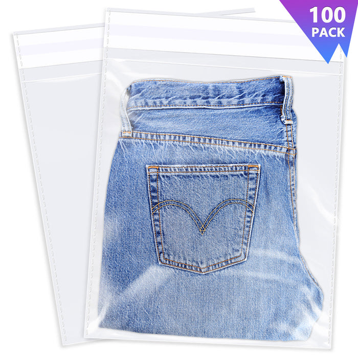 large cello bags 12" x 15"