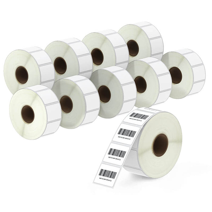 1.25" x 1" Direct Thermal Labels