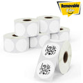 1.5" Round Removable Film Labels