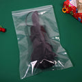 2 Mil 9" x 14" Resealable Clear Zip Bags 200 Pack