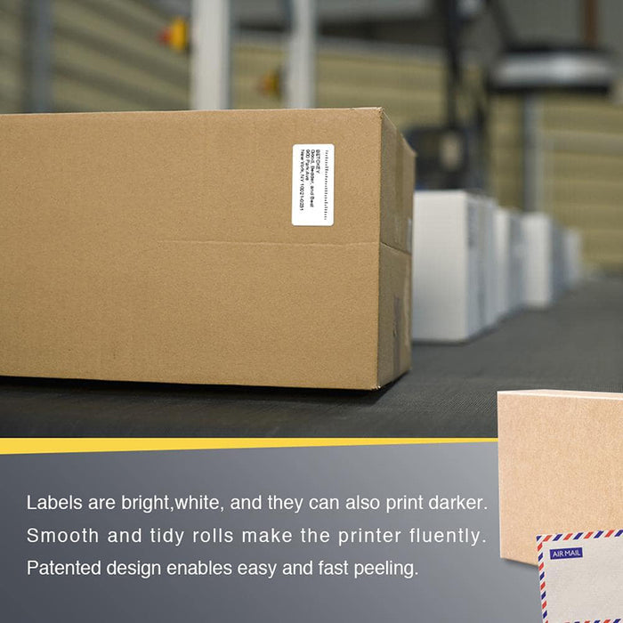 Zebra 2" x 1" UPC Barcode & Address Labels Direct Thermal Labels