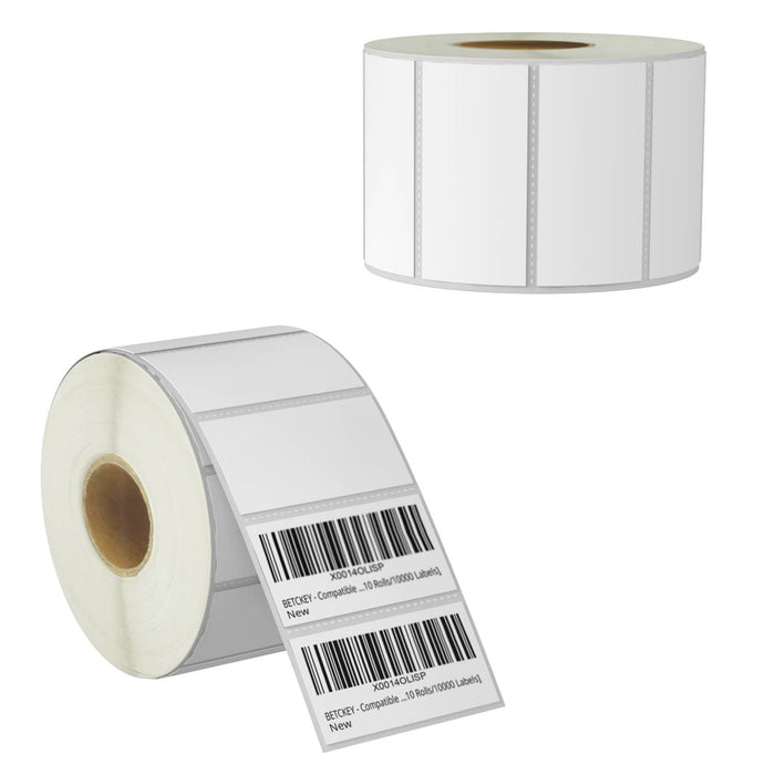 2 x 1 thermal labels