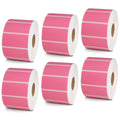 2" x 1" Pink Direct Thermal Labels