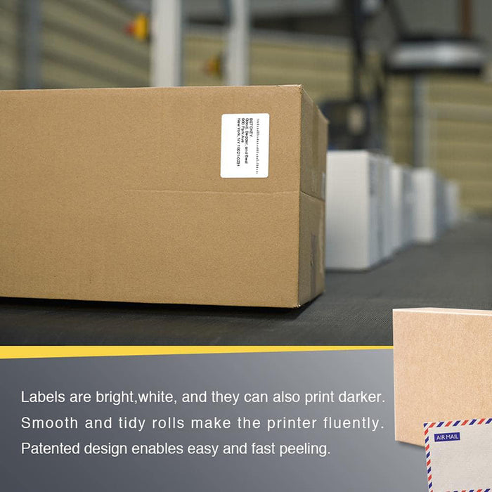Zebra 2" x 1.5" UPC Barcode & Address Labels Direct Thermal Labels