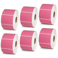 2" x 1.5" Pink Direct Thermal Labels