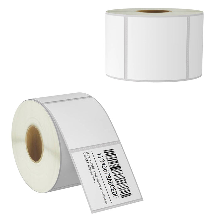 2" x 2" Square Direct Thermal Labels