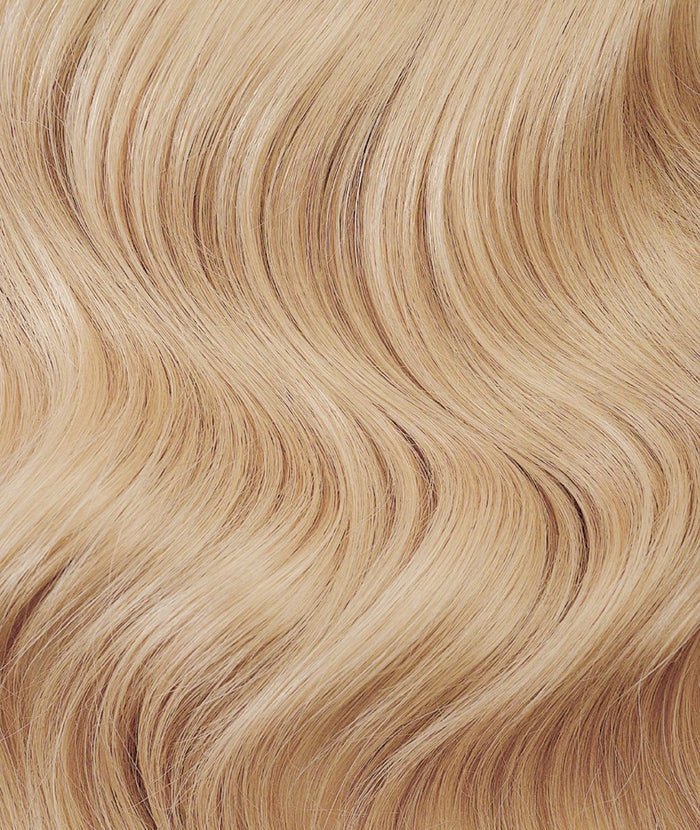 #23 Golden Blonde Nano Tip Hair Extensions — Value Grade