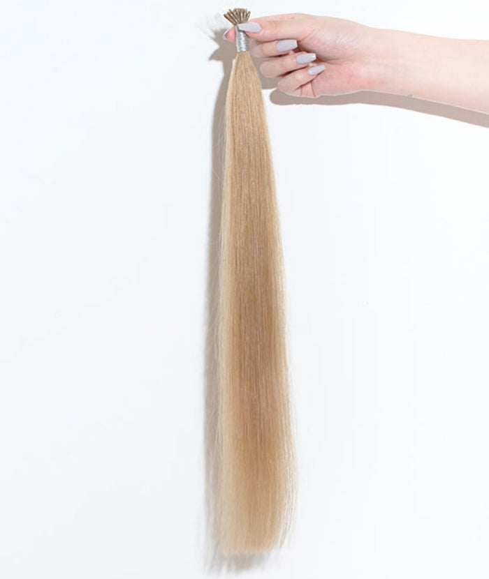 #23 Golden Blonde Nano Tip Hair Extensions — Value Grade