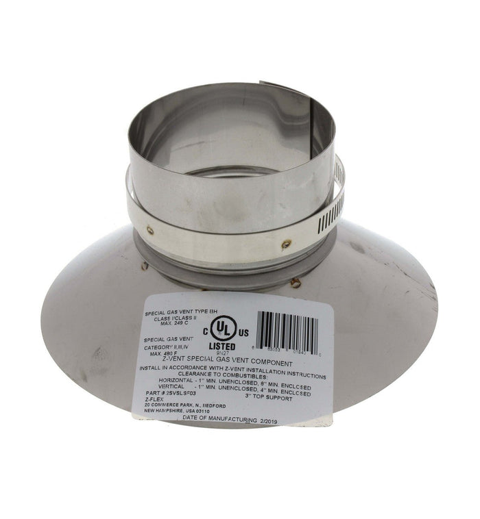 3" Stainless Steel Vertical Vent Kit