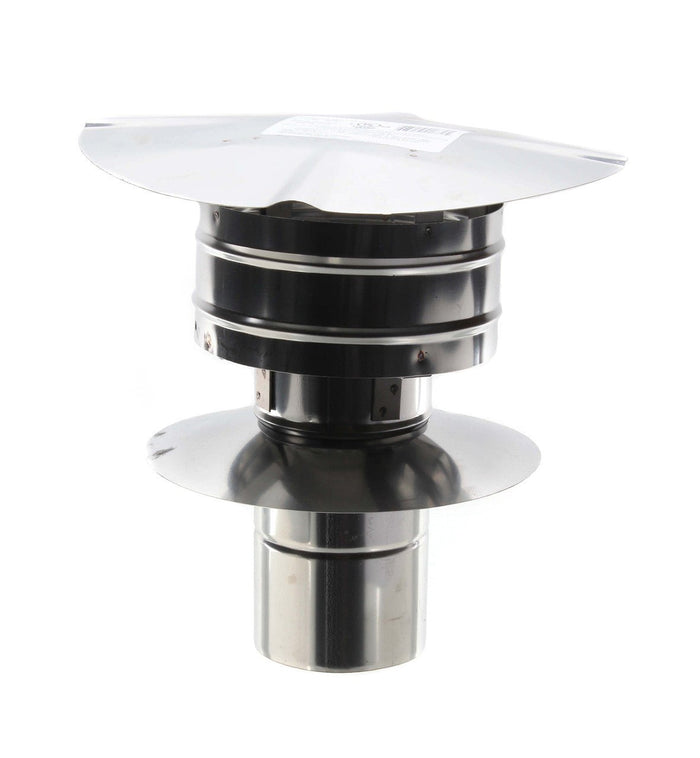3" Stainless Steel Vertical Vent Kit