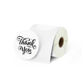 QR code round labels