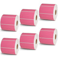 3" x 1.5" Pink Direct Thermal Labels
