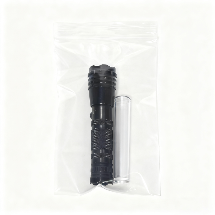 4 Mil 4" x 6" Heavy-Duty Reusable Zip Bags – 500 Pack