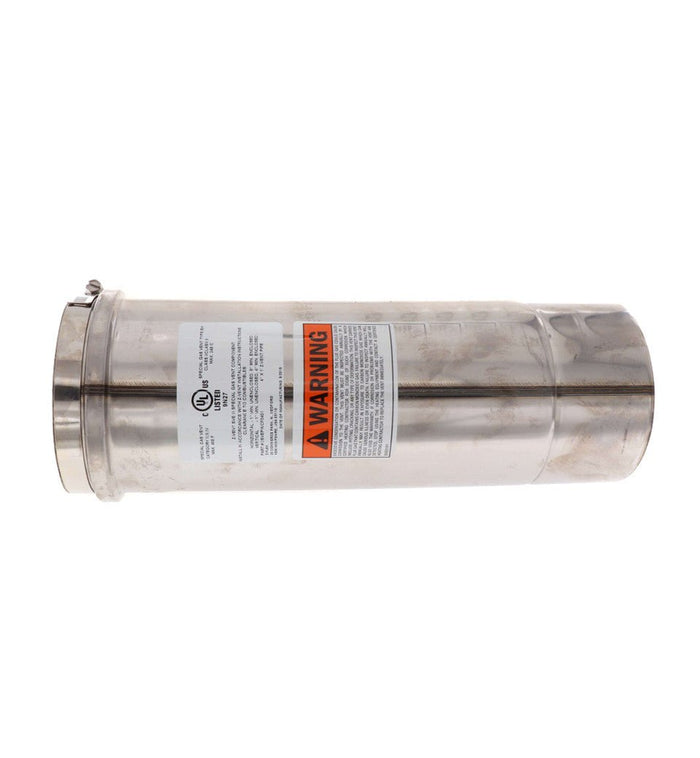 4" Stainless steel Single Wall Straight Pipe with Gasket