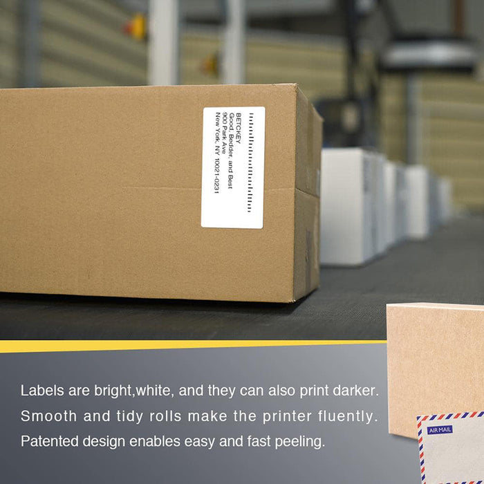 Zebra 4" x 2" Barcode Shipping & Multipurpose Labels Direct Thermal Labels