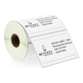 4" x 2.5" Direct Thermal Labels