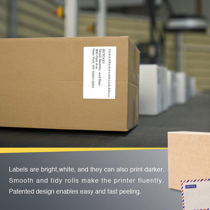 Zebra 4" x 2.5" Shipping Labels Multipurpose Direct Thermal Labels