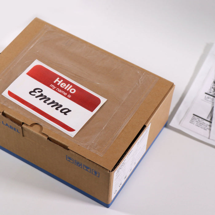 4.5" x 5.5" Clear Self-Adhesive Packing List Envelopes 500 Pack