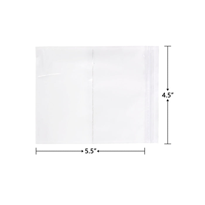 4.5" x 5.5" Resealable Packing List Envelopes 500 Pack
