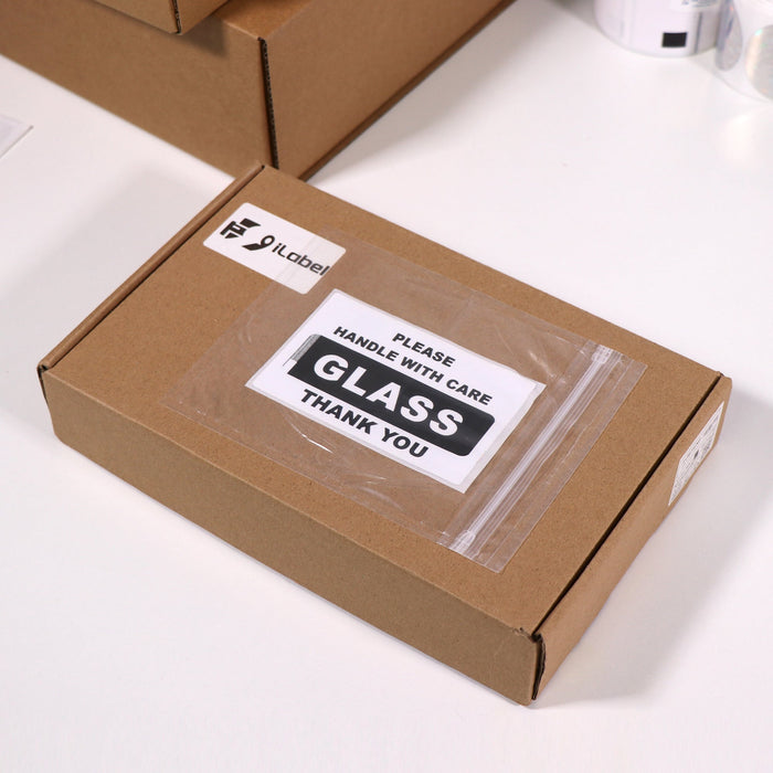 4.5" x 5.5" Resealable Packing List Envelopes 500 Pack