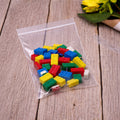 5" x 8" 500 Pack 2 Mil Clear Resealable Zip Bags