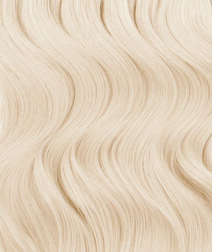 #60 Whitest Ash Blonde Pre Bonded U Tip Extensions — Value Grade