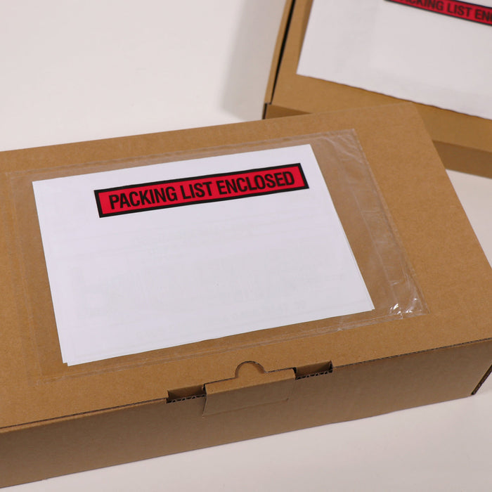 7.5" x 5.5" Self-Adhesive Packing List Envelopes 200 Pack
