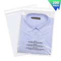 8" x 10" Clear Plastic Bags With Suffocation Warning