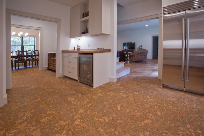 8mm Duro Design, 12″x12″ Glue Down Cork Tiles pattern: Baltico