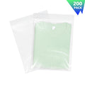 9" x 12" Clear Zip Lock Poly Bags Clothes Storage Bags