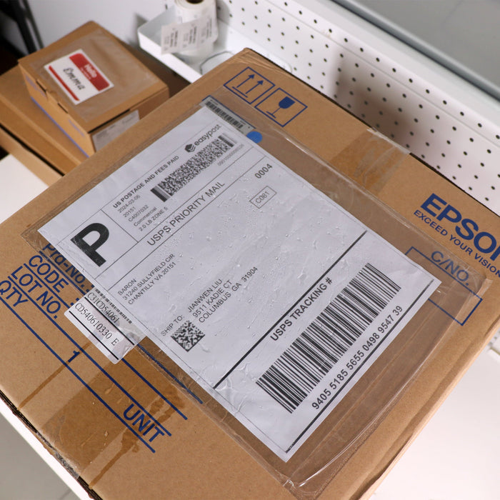 9.5" x 12" Clear Self-Adhesive Packing List Envelopes 200 Pack