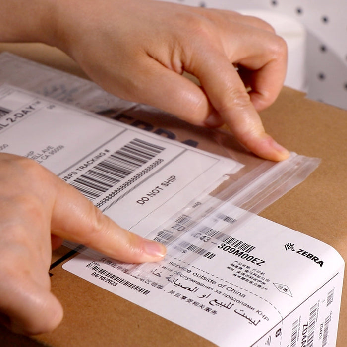 9.5" x 12" Resealable Packing List Envelopes 200 Pack