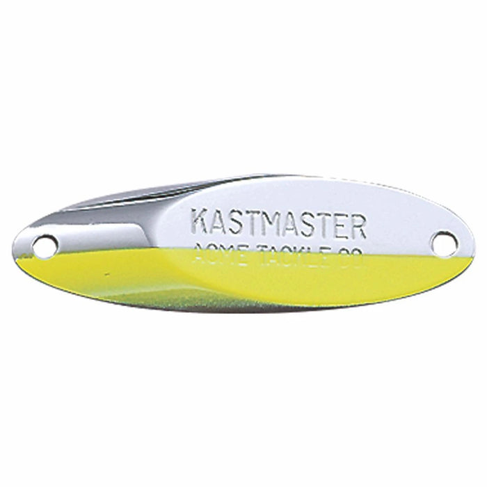 Acme Kastmaster Spoon 3/8 oz. - Chrome/Chartreuse Stripe