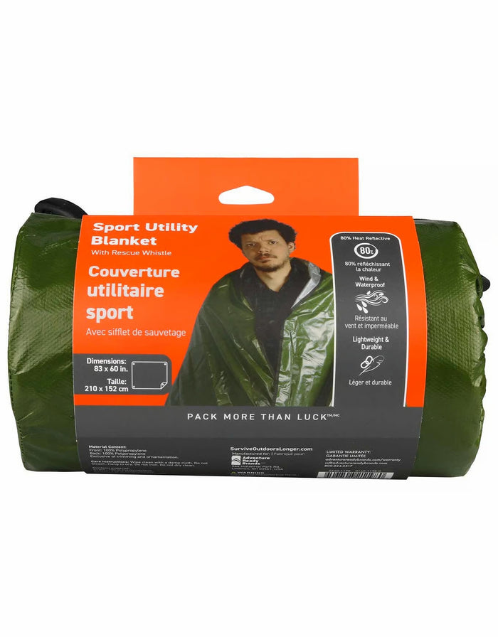Adventure Medical Kits SOL Sport Utility Emergency Blanket - Green
