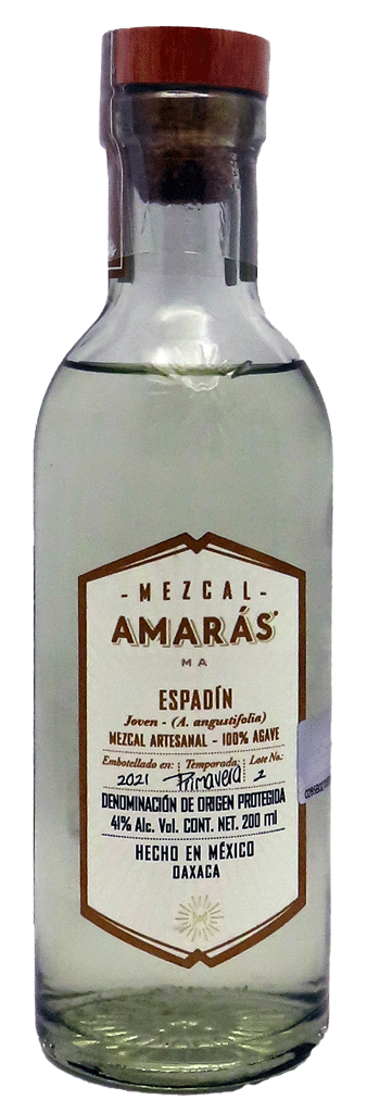 Amaras Mezcal Joven Espadin 200ml