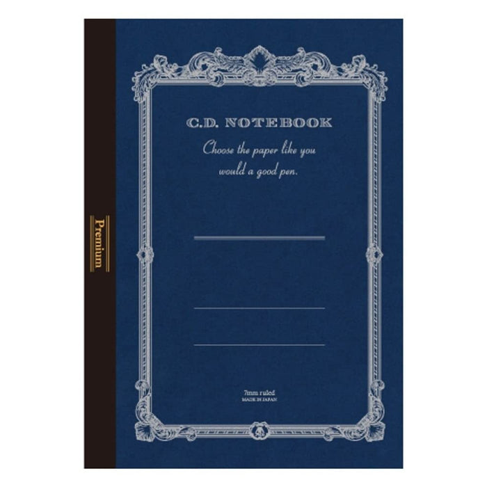 Apica Premium CD Notebook - Blue - Ruled - B5 | Atlas Stationers.