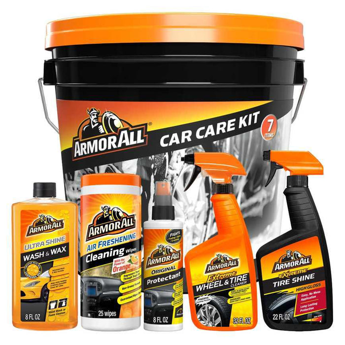 Armor All Car Care Bucket 7 pc.