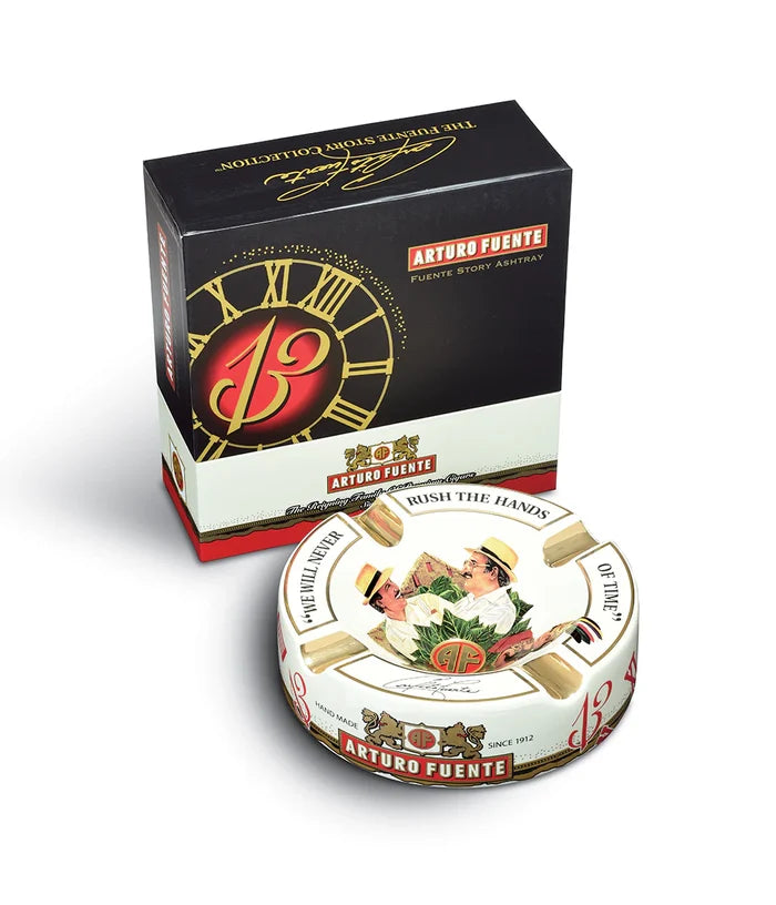 Arturo Fuente Hands Of Time CREAM Ashtray