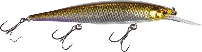 Bass Mafia Shot Caller Deep Jerkbait - 4.5 Inches Chrome Shiner