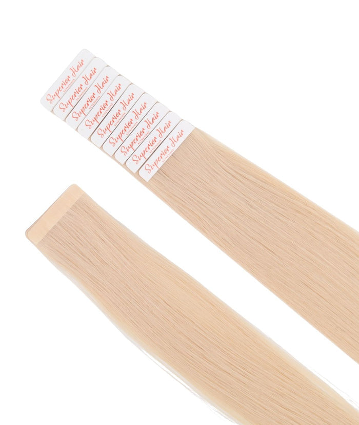 #Beach Blonde Ombre Ultra Seamless Tape In Extensions — Value Grade