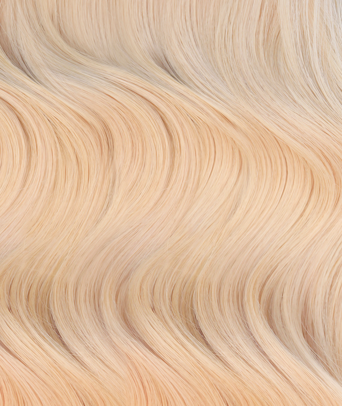 #Beach Blonde Ombre Ultra Seamless Tape In Extensions(Curly) — Value Grade