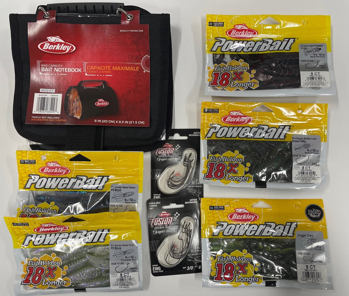 Berkley PowerBait Creatures 'n' Craws 4 inch Essentials Kit Berkley PowerBait Creatures n Craws 4 inch Essentials Kit