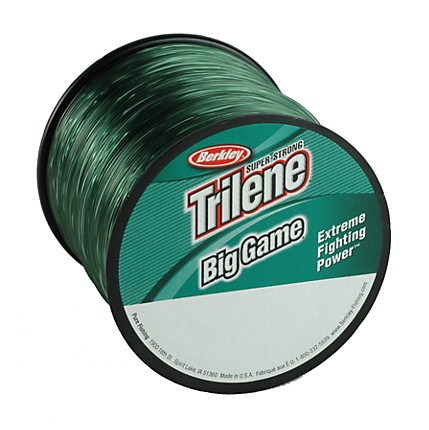 Berkley Trilene Big Game Monofilament Line Green Quarter Pound Spools 10 pound - 1500 yards