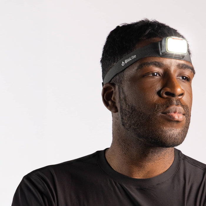 Biolite Range 400 USB-C Fast Charging Headlamp - Midnight Grey