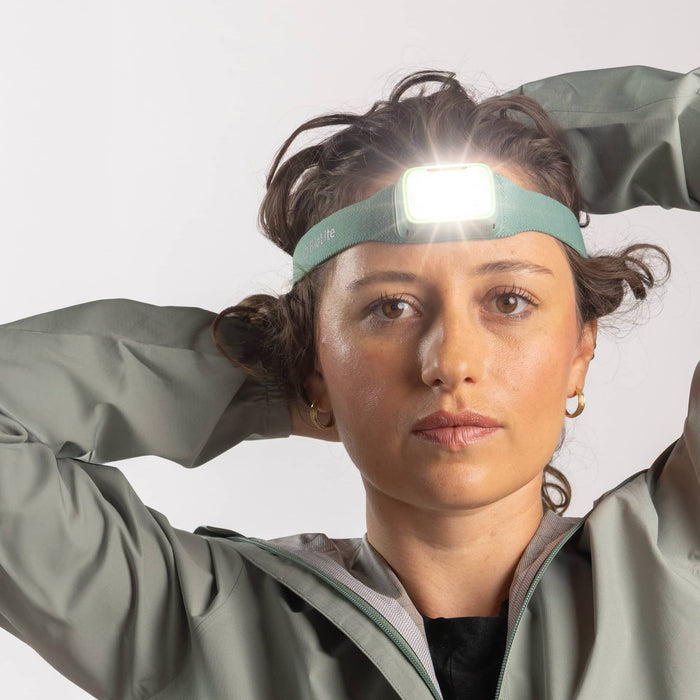 Biolite Range 400 USB-C Fast Charging Headlamp - Sage Green